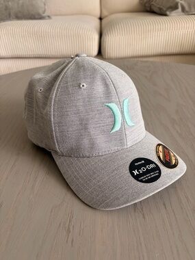 Hurley H2O DRI CUTBACK Cap FlexFit Gray Size: L/XL (R127)